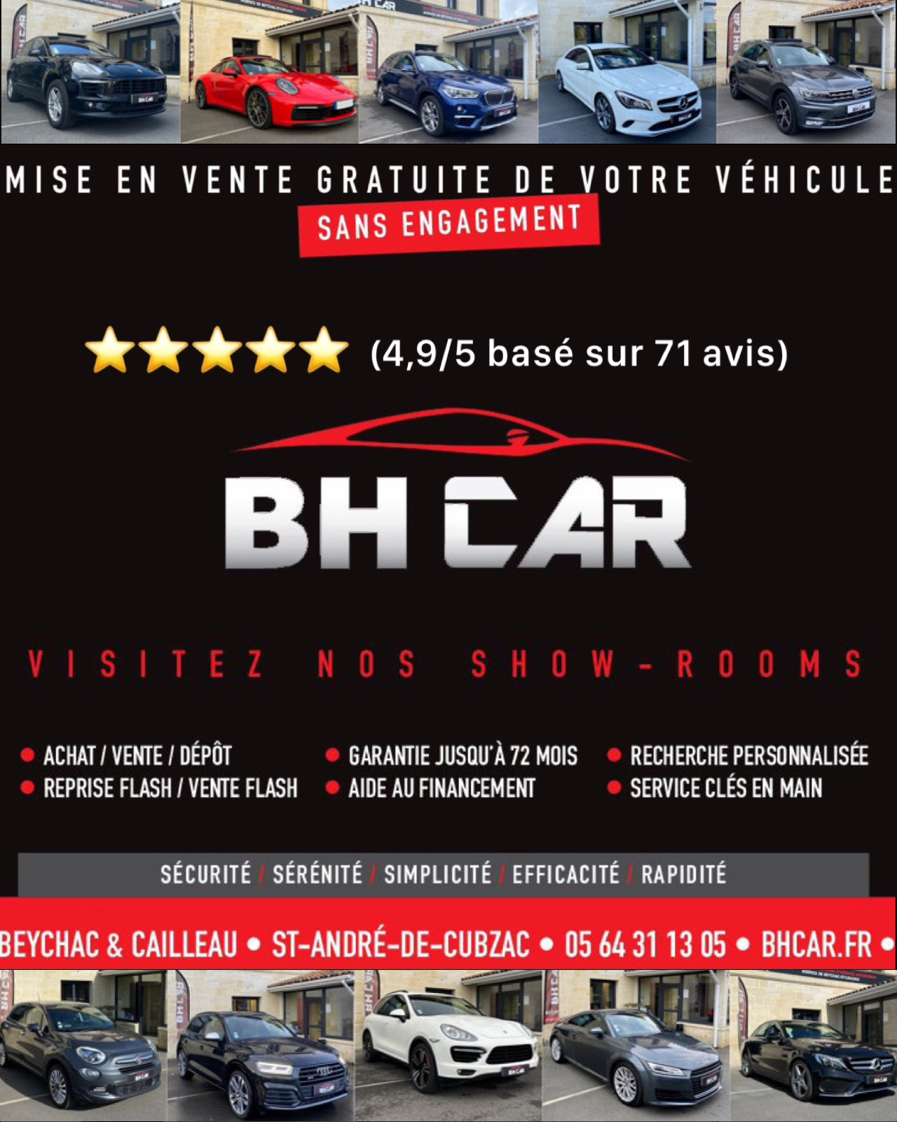 achat vente voiture d'occasion libourne