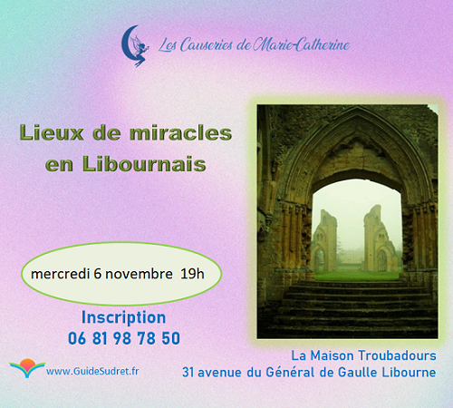 202411 conf Miracles libournais Guide Sudret