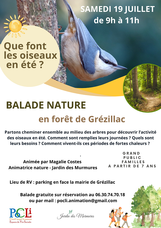 BALADE NATURE Grezillac POCLI