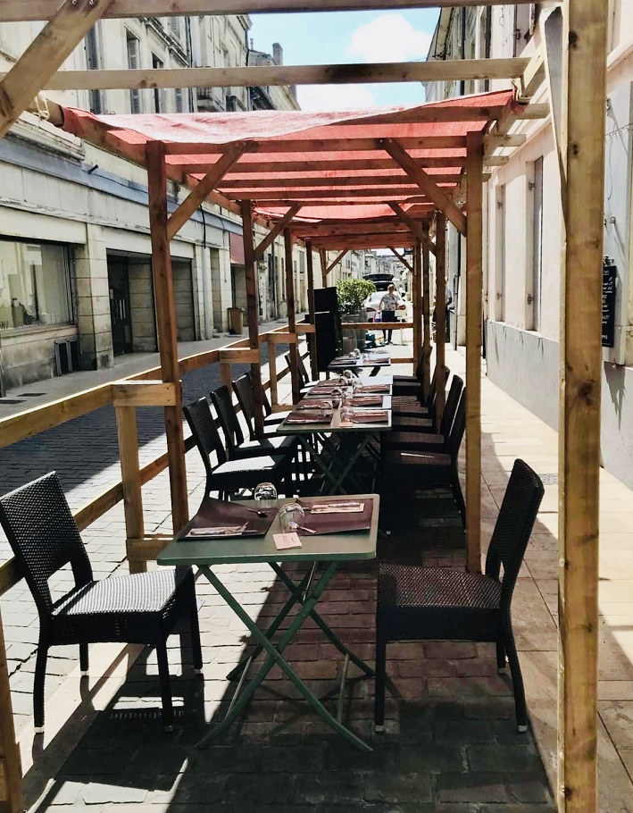 restaurant avec terrasse libourne