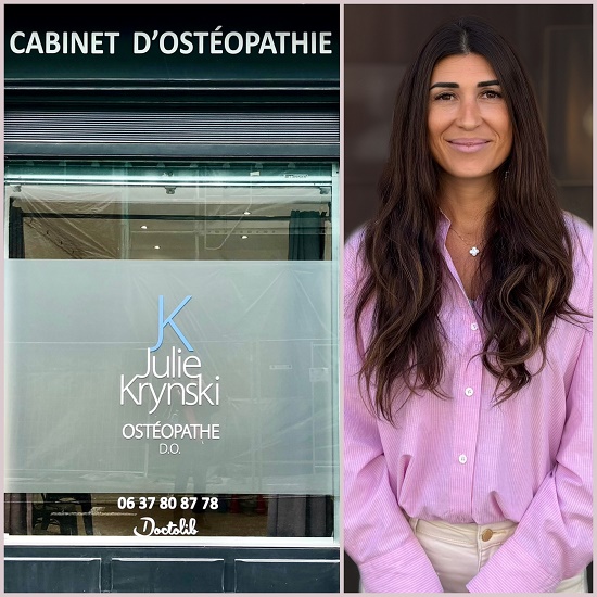 osteopathe Libourne Julie Krynski