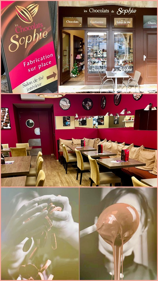 chocolatier libourne sophie artisan chocolatiere salon de thé
