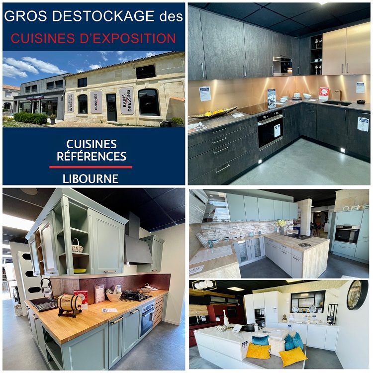 destockage cuisines d'exposition libourne