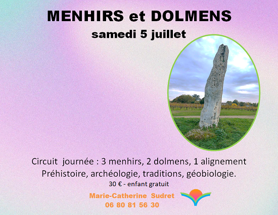 SUDRET Menhirs et domens 052025 ban