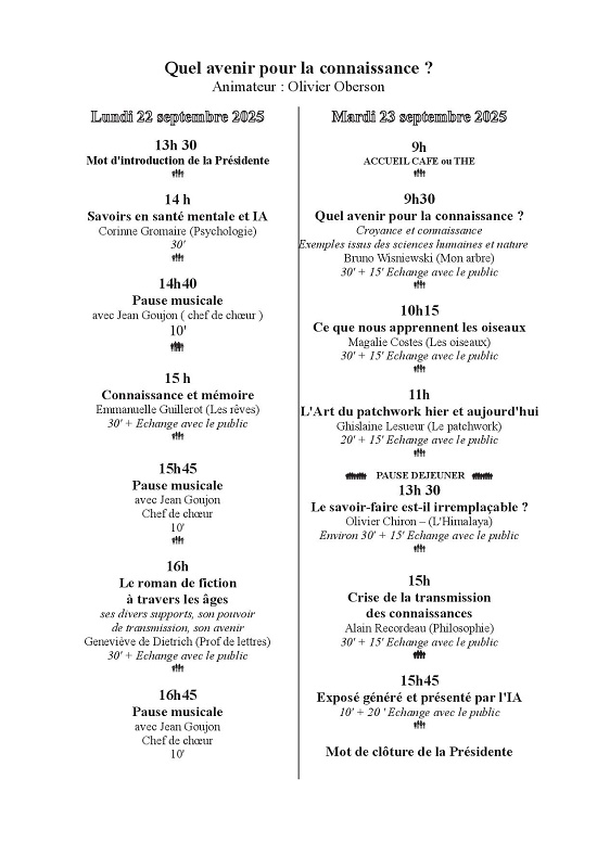 Programme du 22 et 23 sept.2025modifié